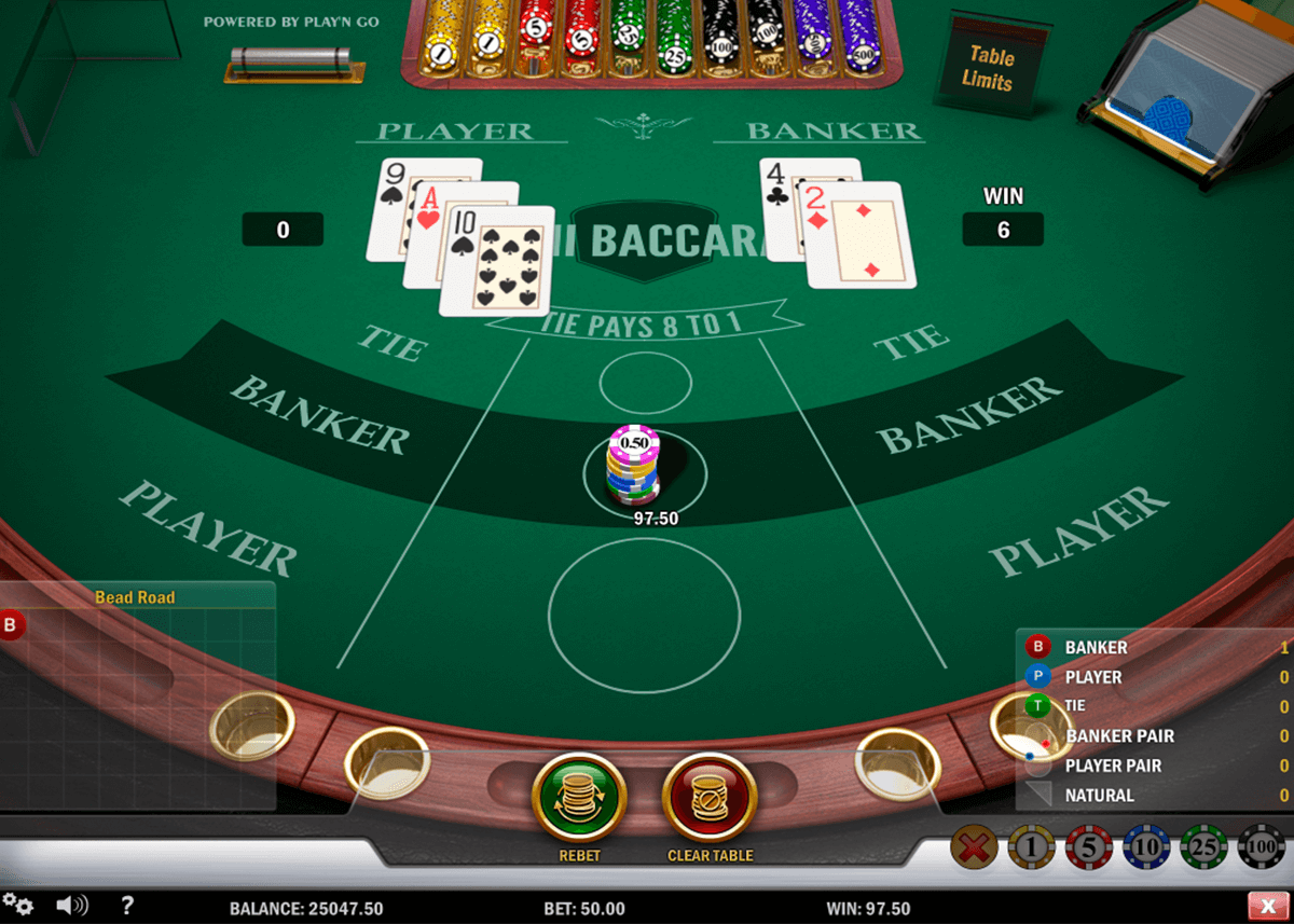Play Baccarat Online For Fun
